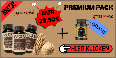 Ashwagandha für Energie, Schlaf, Immunsystemches Aussehen und senkt nebenbei das Risiko an Krebs oder einem Herzinfarkt zu erkranken...