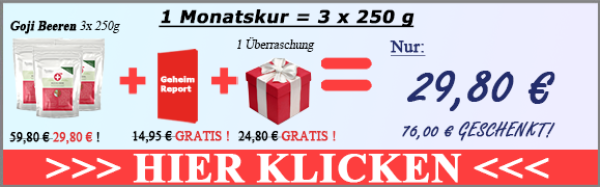 Wilde Goji Beeren 3x